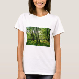 Camiseta A floresta na primavera