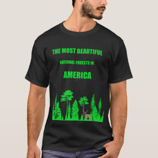 Camiseta A Floresta Natural Mais Bonita Da América