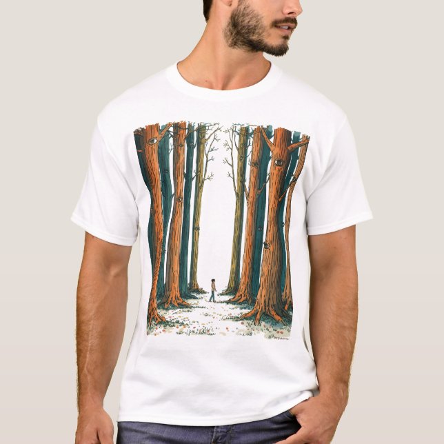 Camiseta A Floresta Que Me Lembrou (Frente)