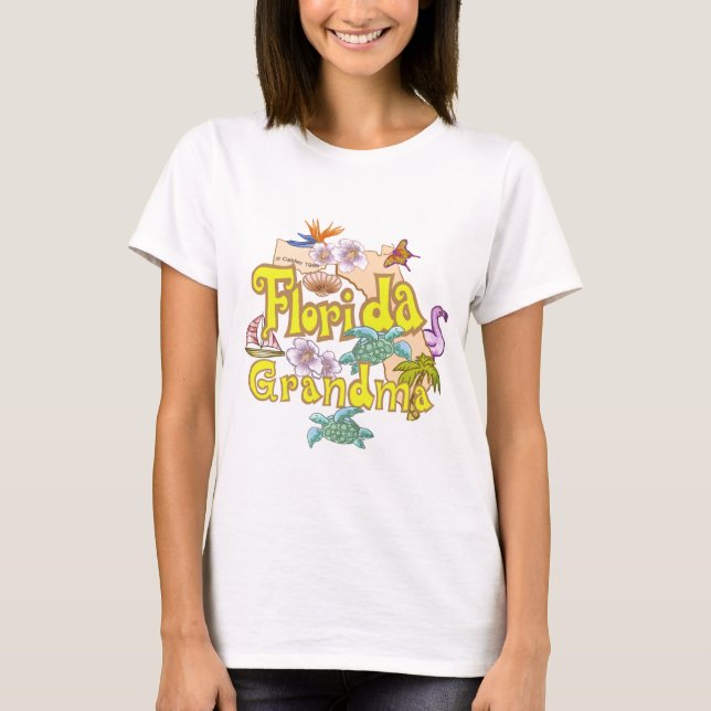 Camiseta A Florida Grandma (Frente)