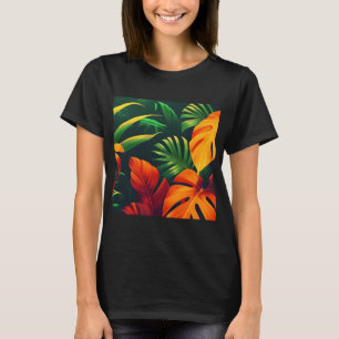 CAMISETA A FOLHA DEIXA A NATUREZA JARDIM