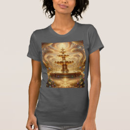 Camiseta A Fonte da Bênção — Transbordamento de Riqueza Div