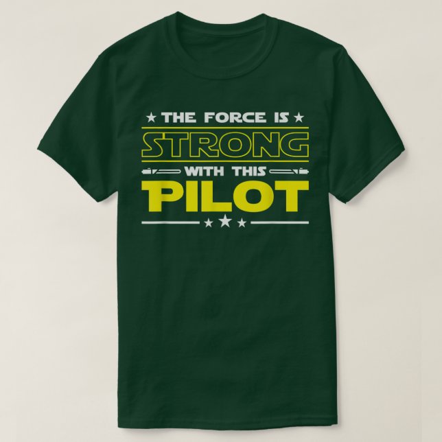 Camiseta A Força é forte com este presente de trabalho engr (Frente do Design)