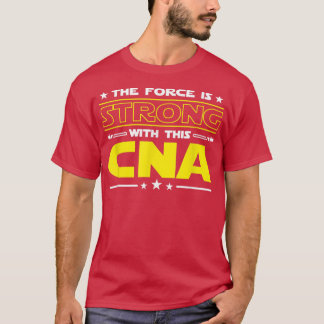 Camiseta A Força é forte com este presente de trabalho engr