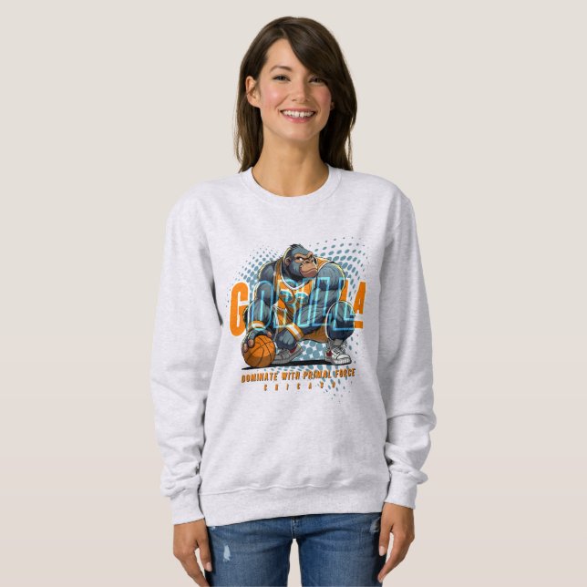 Camiseta A força primária do Basquetebol | Mulheres (Frente Completa)