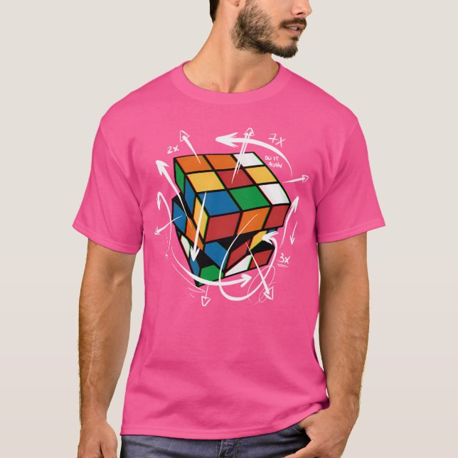 Camiseta A Fórmula Do Cubo (Frente)