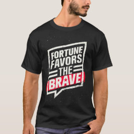 CAMISETA A FORTUNA FAVORECE O CÉREBRO