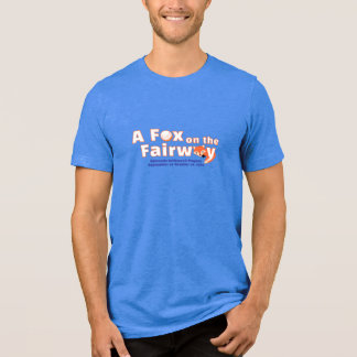 Camiseta "A" Fox on the Fairway - Mens - Blue Shirt