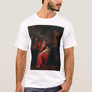 Camiseta A Fuga para o Egito por Abraham Bloemaert 