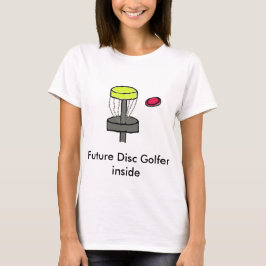 Camiseta A futura camisa-mãe do Dentro de Golfer de Disco