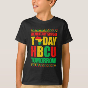 Camiseta A futura escola primária da HBCU hoje HBCU T