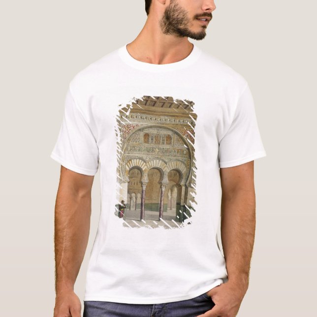 Camiseta A galeria da corte dos leões no Alhambra, (Frente)