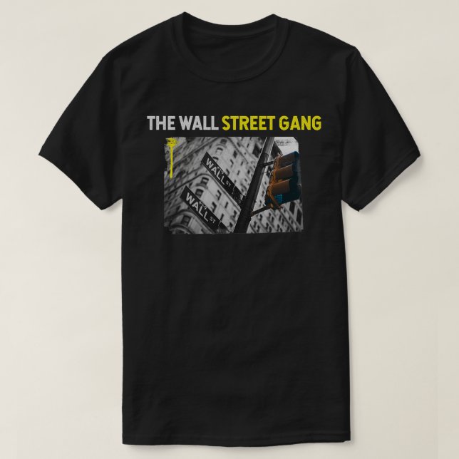 Camiseta A gangue da rua Muro (Frente do Design)