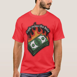 Camiseta A garota Bold Burn