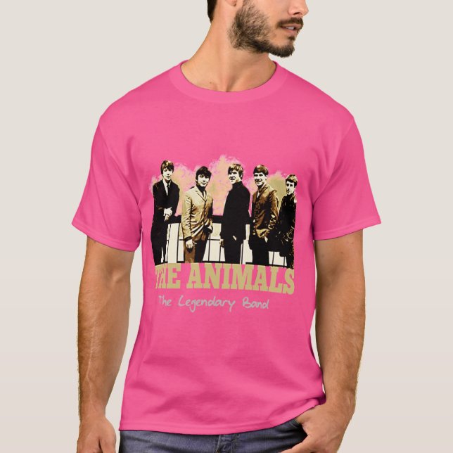 Camiseta a garota da banda Animals (Frente)
