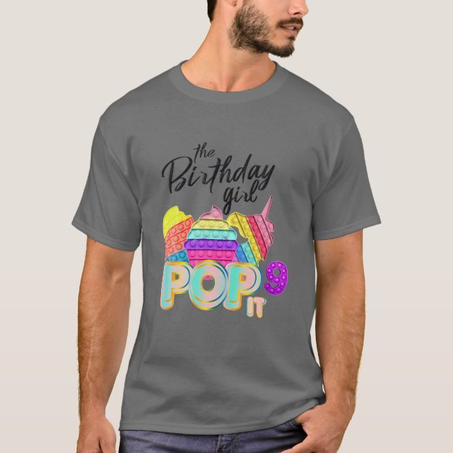 Camiseta A Garota de Aniversário Pop 9 (Frente)