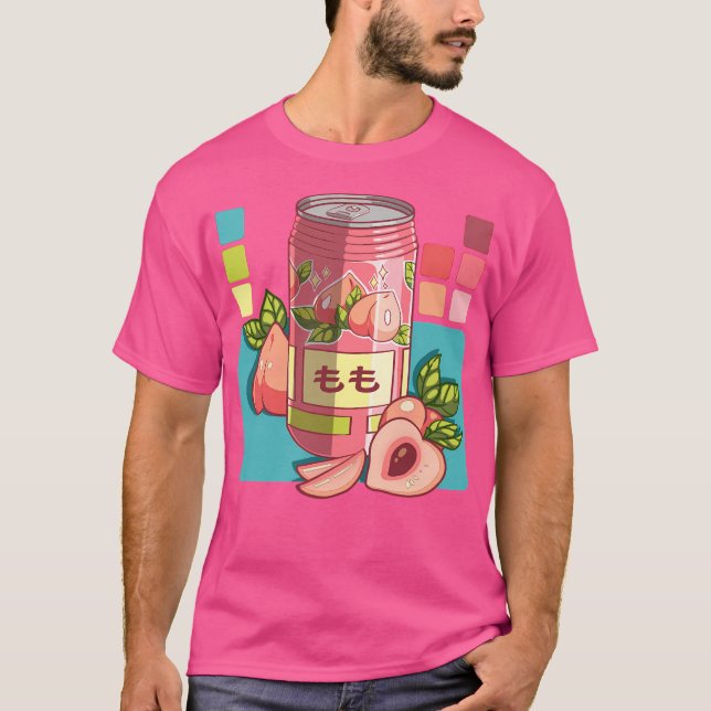 Camiseta A Gelada De Pêssego Japonês (Frente)