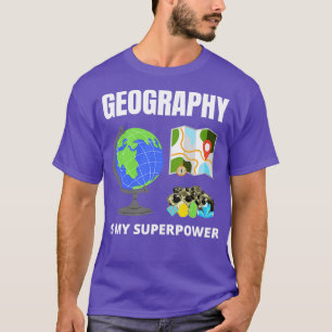 Camiseta A geografia é a minha superpotência 2