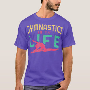 Camiseta A ginástica é o meu Sacudir de mulheres do ginasta