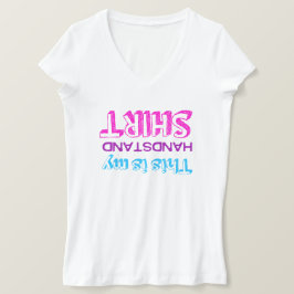 Camiseta A ginástica isto é meu handstand