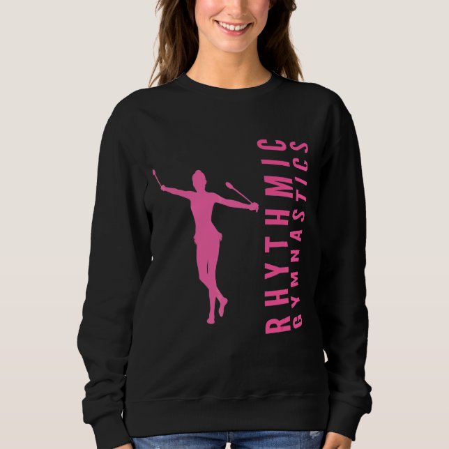 Camiseta A Ginástica Rítmica Desenvolve Um Ginasta Com Pilh (Frente)