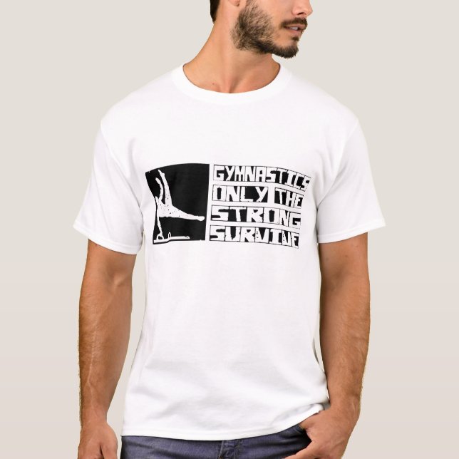 Camiseta A ginástica sobrevive (Frente)