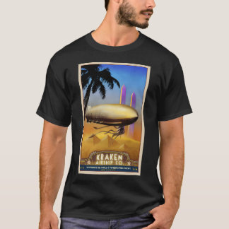 Camiseta A Glória Do Faraó Do Navio Steampunk