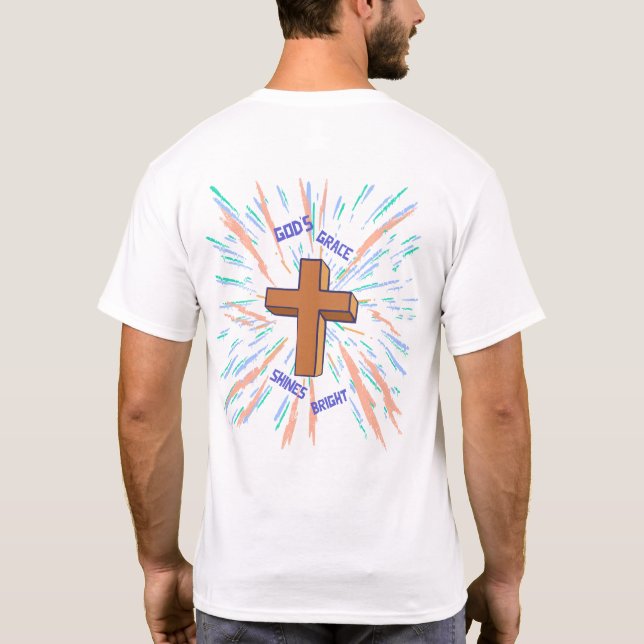 Camiseta A Graça de Deus brilha (Verso)