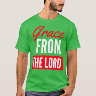 Camiseta A Graça de Deus do Senhor Testemunha Veste a Fé