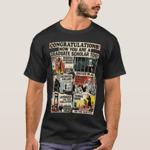 Camiseta A graduação "Tragic Scholar" da Dark Academia