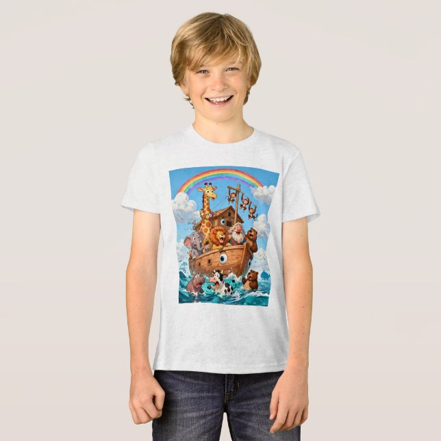 Camiseta A Grande Aventura da Arca de Noé - 2º (Frente Completa)