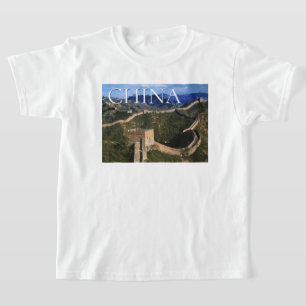 Camiseta A Grande Muralha   Jinshanling, China