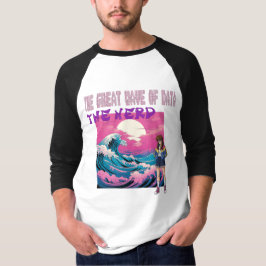 Camiseta A Grande Onda de Dados