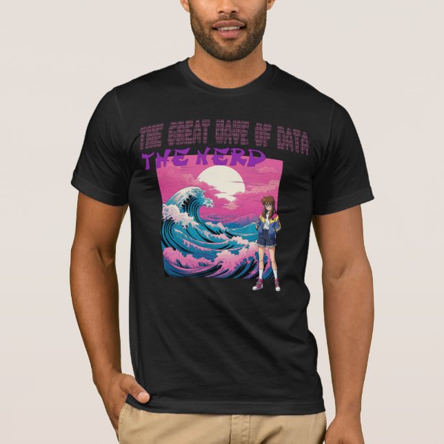 Camiseta A Grande Onda de Dados (Frente)