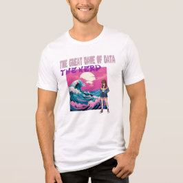 Camiseta A Grande Onda de Dados