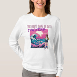 Camiseta A Grande Onda de Dados