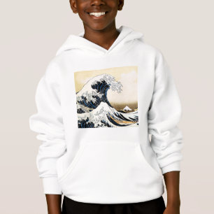 Camiseta A Grande Onda de Kanagawa Hokusai, arte japonês