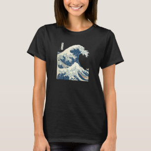 Camiseta A Grande Onda de Kanagawa Katsushika Hokusai