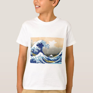 Camiseta A grande onda - Hokusai