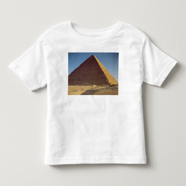 Camiseta A grande pirâmide do reino velho de Khufu (Frente)