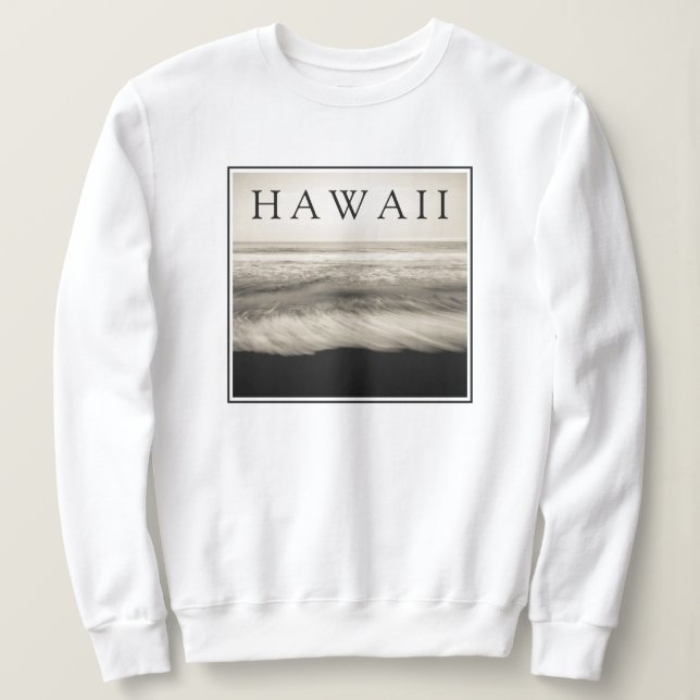 Camiseta A Grande Praia do Havaí (Frente do Design)