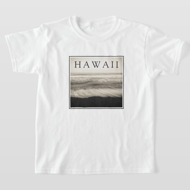 Camiseta A Grande Praia do Havaí (Postura )