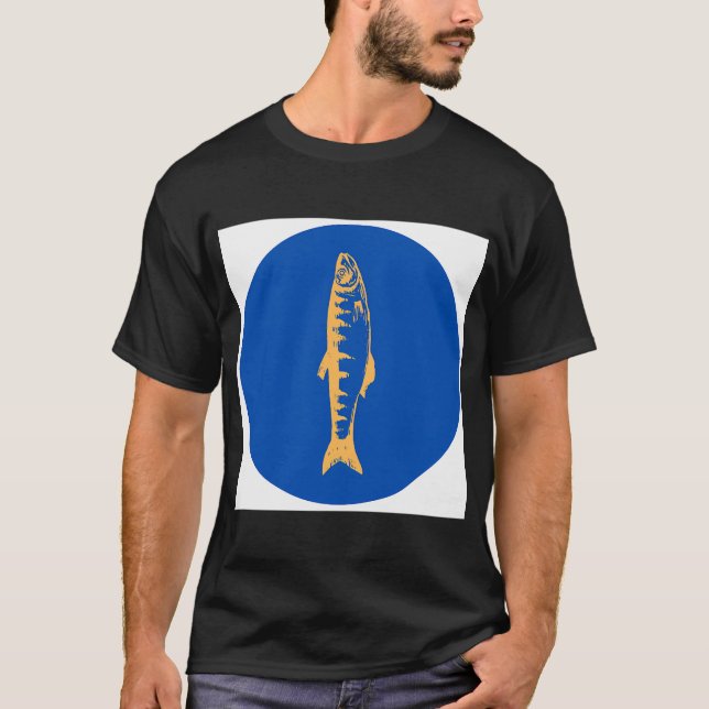Camiseta A grande Sardinha (Frente)