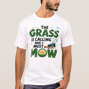Camiseta A Grass está ligando e eu tenho que cortar