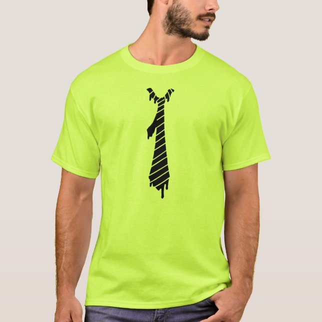 Camiseta A gravata de derretimento (Frente)