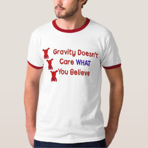 Camiseta A gravidade não se importa