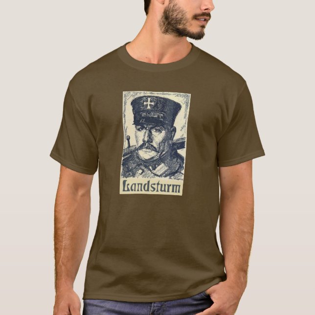 Camiseta A guarda de casa durante a grande guerra (Frente)