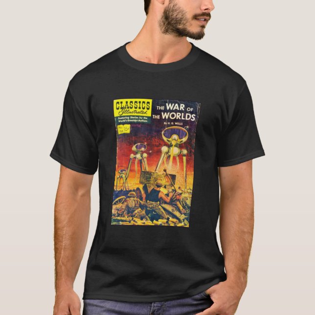 Camiseta A Guerra do Cobrir mundial do livro de histórias e (Frente)