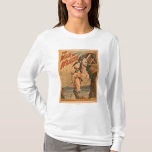 Camiseta A guerra do poster teatral da riqueza