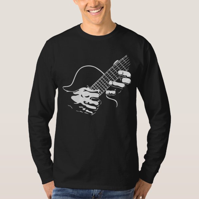 Camiseta A guitarra entrega II (Frente)